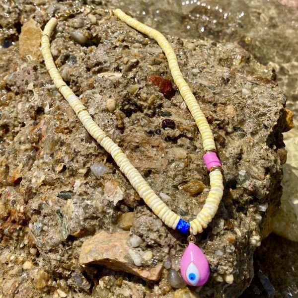 Sunny Eye Açık Pembe Kolye