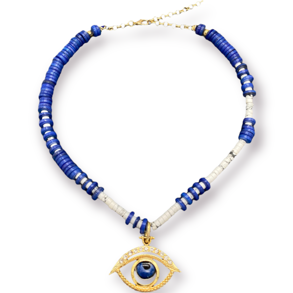 Eye of the Ocean Zirkon Kolye