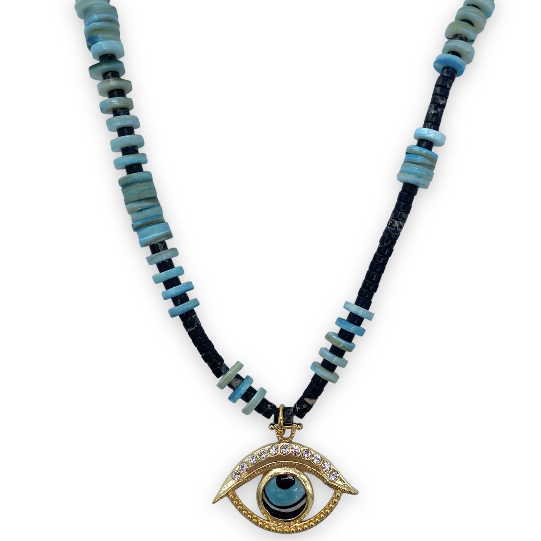 Eye of the Sea Zirkon Kolye