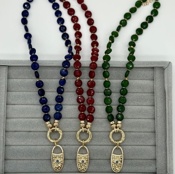 Evil Eye Lock Kolye