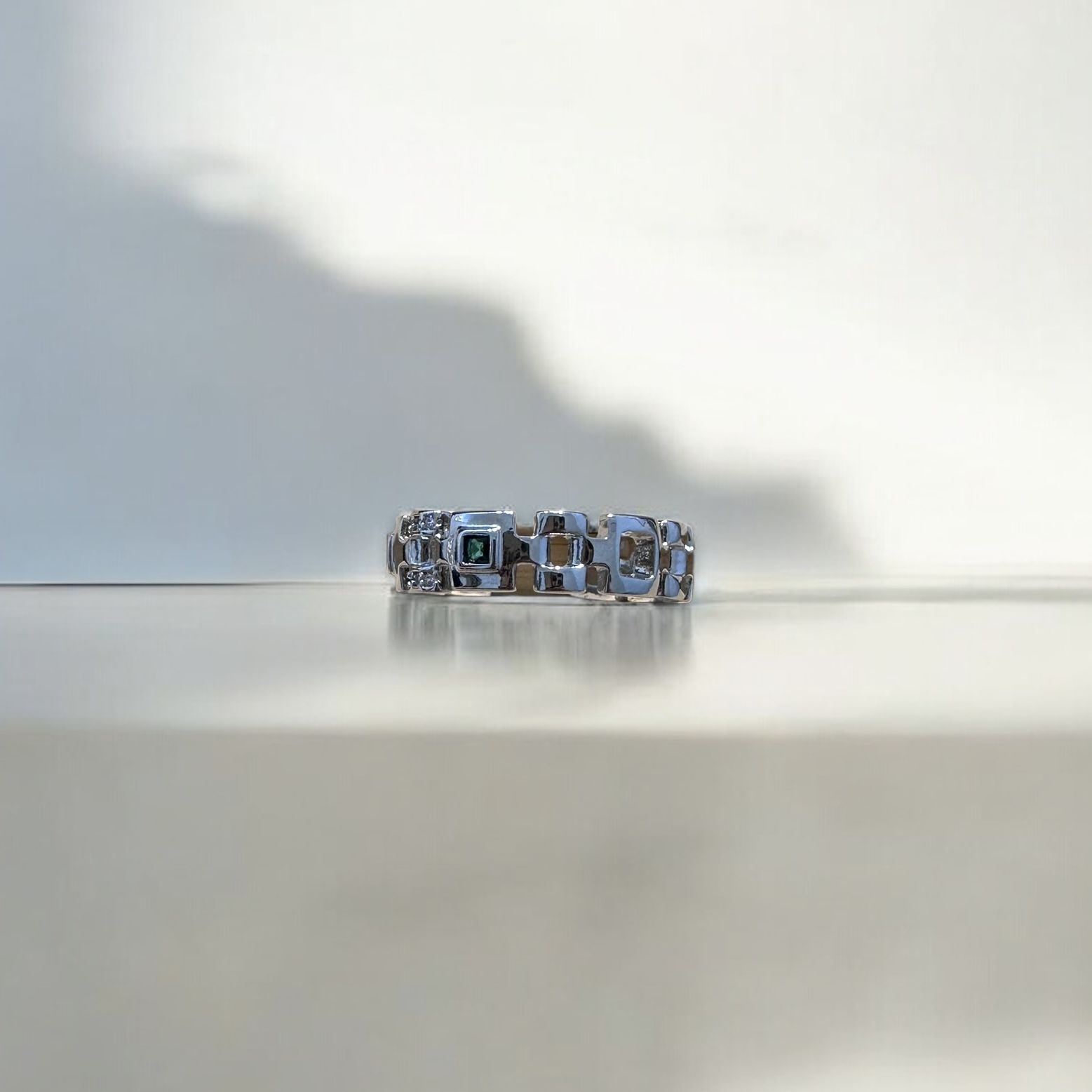 Yeşil Taşlı Yüzük