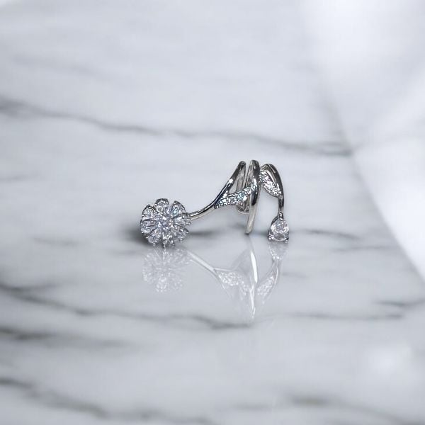 Çiçekli Earcuff