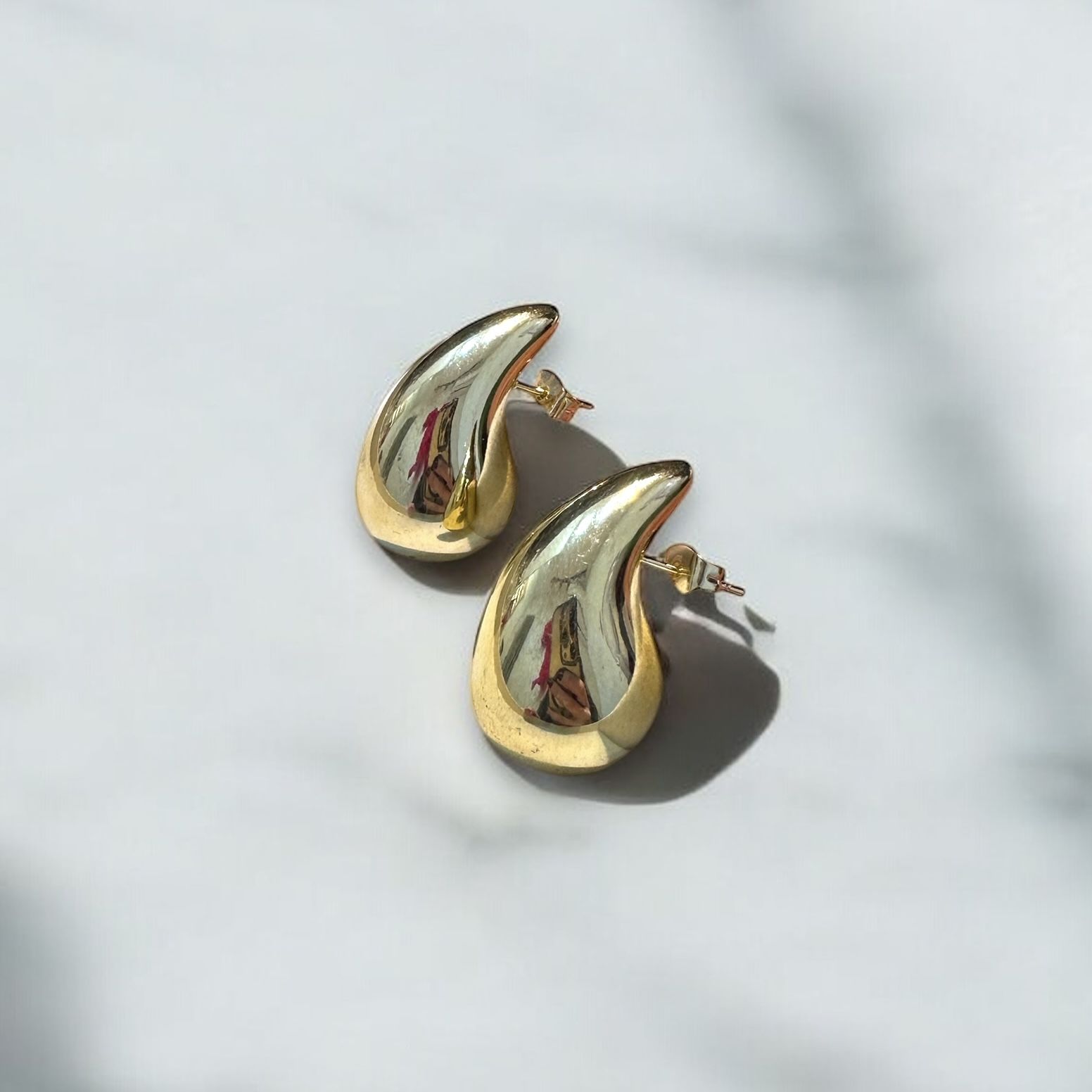 Gold Botte Damla küpe