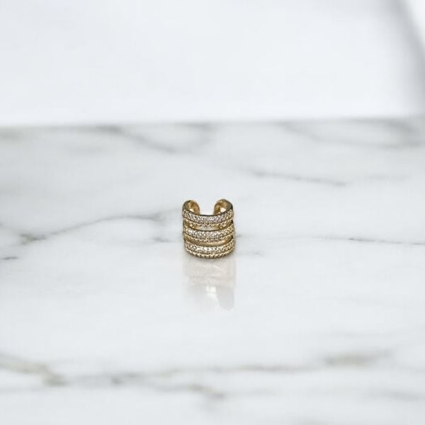 3 Sıra Taşlı Earcuff