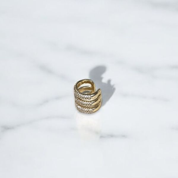 3 Sıra Taşlı Earcuff