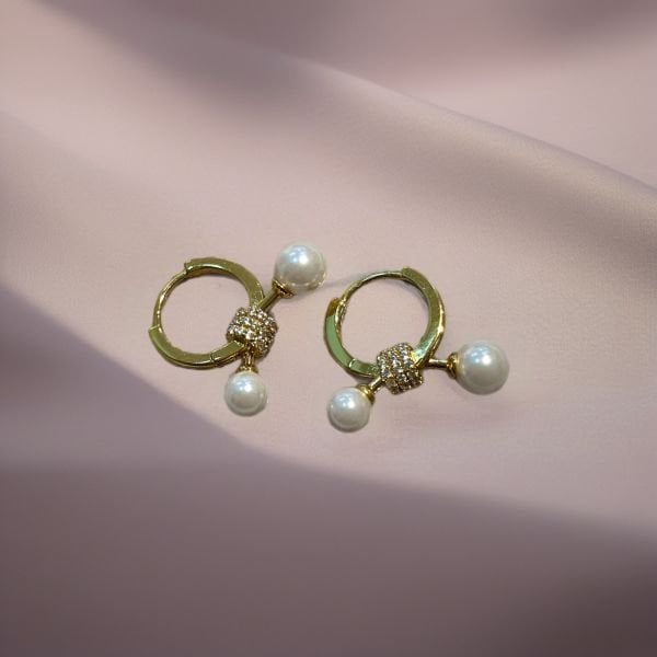 Düğüm İnci Küpe